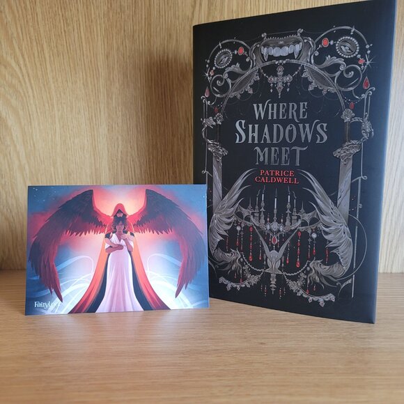 **NEW & SIGNED** Where Shadows Meet by Patrice Caldwell, Fairyloot,Bonus Chapter - Picture 1 of 14
